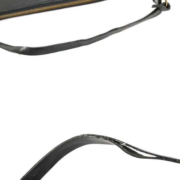 LOUIS VUITTON LV Pochette Accessoires Hand Bag Epi Leather Black M52942 31KB270 - Picture 12 of 14